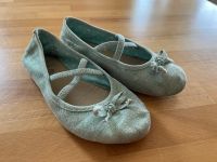 Young Spirit London Ballerina Schuhe Gr. 32 Türkis Glitzer Hessen - Großenlüder Vorschau