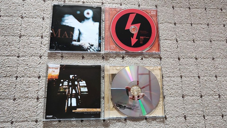 2 Marylin Manson Alben CDs Antichrist Superstar Last Tour on Eart in Berlin