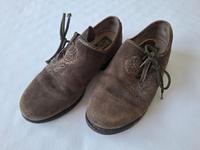 Haferlschuhe Trachtenschuhe zur Lederhosen Gr. 40 braun Leder Bayern - Maisach Vorschau