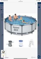 Bestway Pool 366x100 mit Zubehör Niedersachsen - Lehrte Vorschau