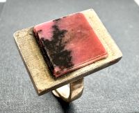 Vintage Rhodochrosit Ring in 925 Silber Antik Heilstein Nordrhein-Westfalen - Moers Vorschau