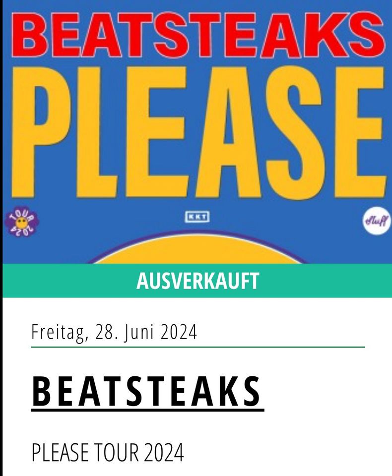 2 x 2 Tickets für Beatsteaks am 28.06. in Berlin in Witten