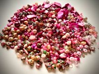 Perlen Mischung rosa pink Perlmutt Cloisonné 380 gr Hessen - Glashütten Vorschau