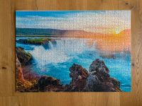 1000er Puzzle *Godafoss Wasserfälle, Island* 70x50cm Baden-Württemberg - Wolfegg Vorschau