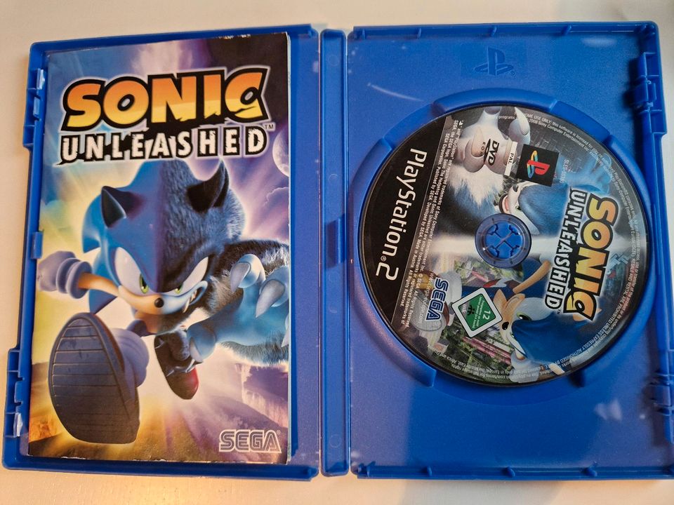 Ps2 - Sonic unleashed - mit Anleitung in Potsdam