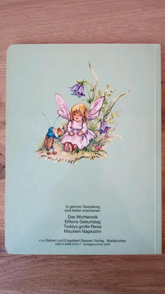 Altes Kinderbuch Elfleins Geburtstag, Siebert Verlag 1977 in Straßkirchen