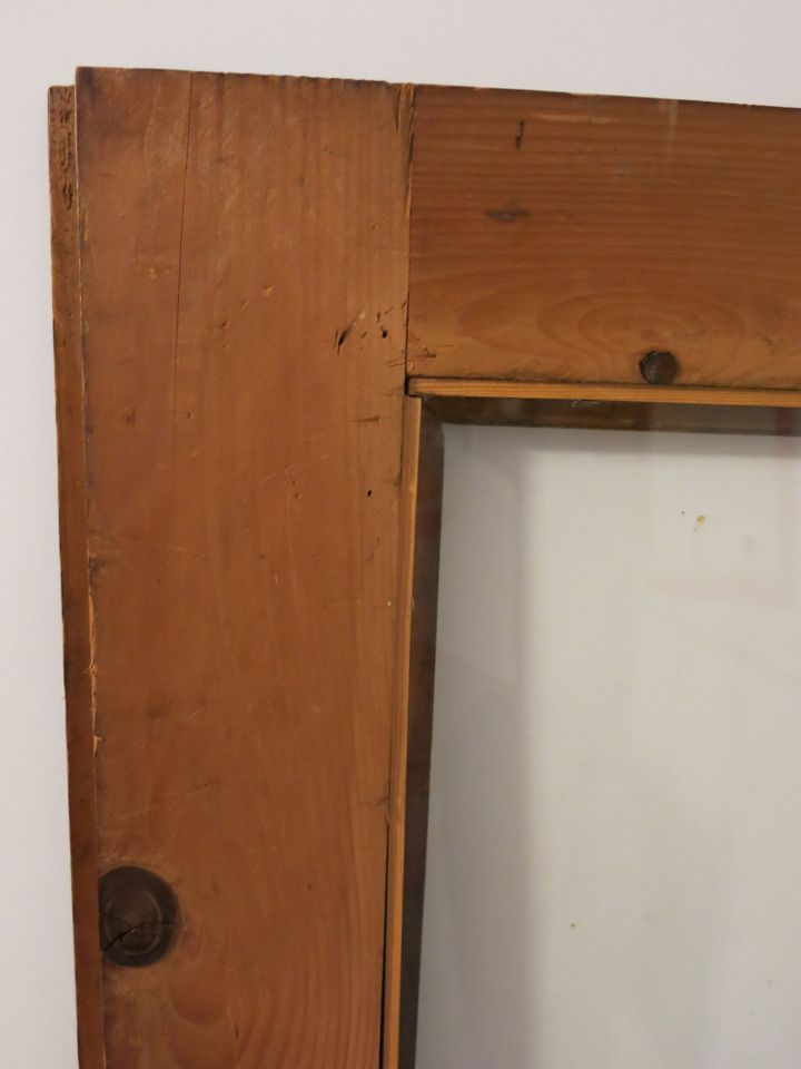 Jugendstil original Schrank- Türen Bleiglasfenster Schublade Nuß? in Oberschleißheim