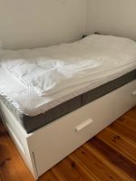 IKEA Bett Brimnes + Matratze Hövag + Topper Tromsdalen Berlin - Steglitz Vorschau