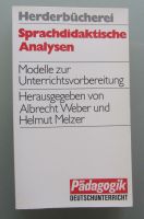 Sprachdidaktische Analysen. Modelle zur Unterrichtsvorbereitung Münster (Westfalen) - Mauritz Vorschau