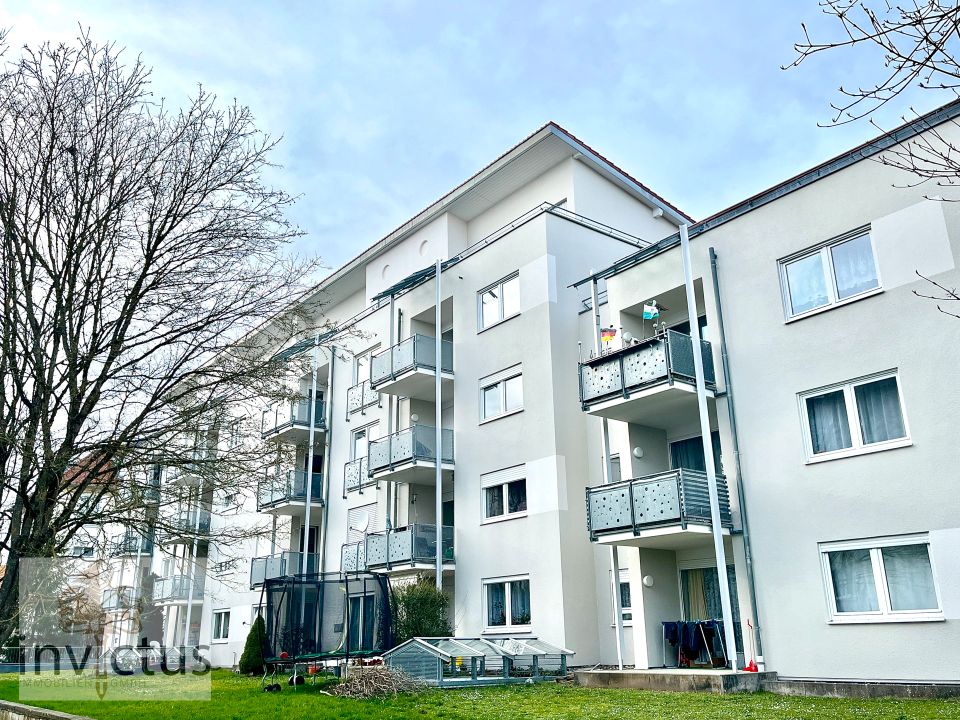 Helle DG-Wohnung mit Aussicht!  Dachterrasse und TG-Stellplatz inkl. in Künzelsau
