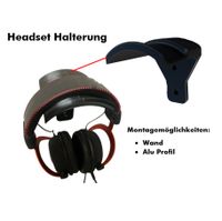 Headset Halter für Alu Profil oder Wallmount Sim Racing/ 20,00€* Bayern - Monheim Vorschau