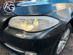 BMW 5 F10 F11 2009-2017 SCHEINWERFERGLAS SCHEINWERFER GLAS MIT KLEBER  RECHTS