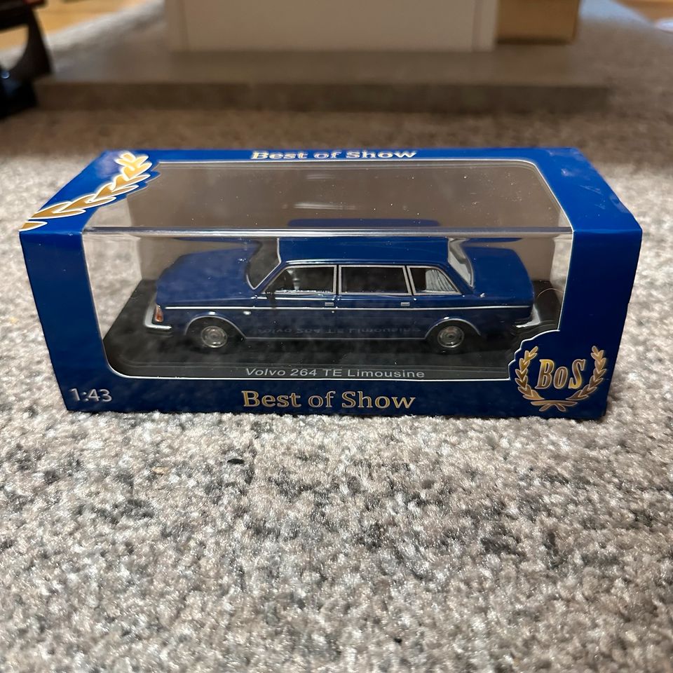 1:43 Best Of Show Volvo 264 TE Diplomat Limousine in München