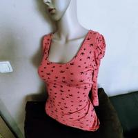 Damen Bluse gr.S Shirt mit Puffer Ärmel 3/4 Malone/Lachs Bayern - Eggenfelden Vorschau