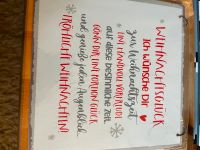 NEU Weihnachtsblechschild mit Text Bayern - Tuntenhausen Vorschau
