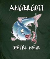 T-Shirt NEU Petri Heil/für Angler in Gr. L Nordrhein-Westfalen - Hagen Vorschau