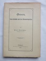 Altes Buch über die Stadt Owen und Umgebung 1884 Stuttgart - Vaihingen Vorschau