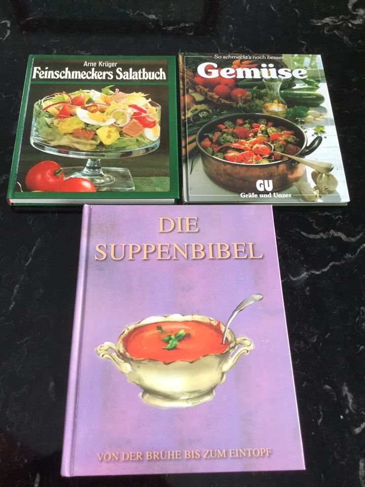 Kochbücher Suppen Gemüse Salat Buch in Dickenschied