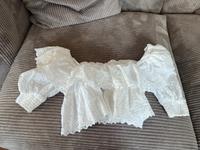 ZARA Top Bluse Gr. M Lochstickerei Brandenburg - Bernau Vorschau