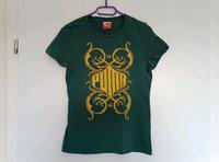 T-Shirt Puma Gr. 38 / M grün Print gelb Oberteil Shirt Nordrhein-Westfalen - Velbert Vorschau