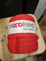 3x Hooked Zpagetti rot himbeer T shirt Garn Baumwolle häkeln Baden-Württemberg - Reutlingen Vorschau
