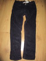 schöne Mädchen Jeans Samt Feinkord Hose dunkelblau Gr. 128 TOP Thüringen - Elxleben an der Gera Vorschau