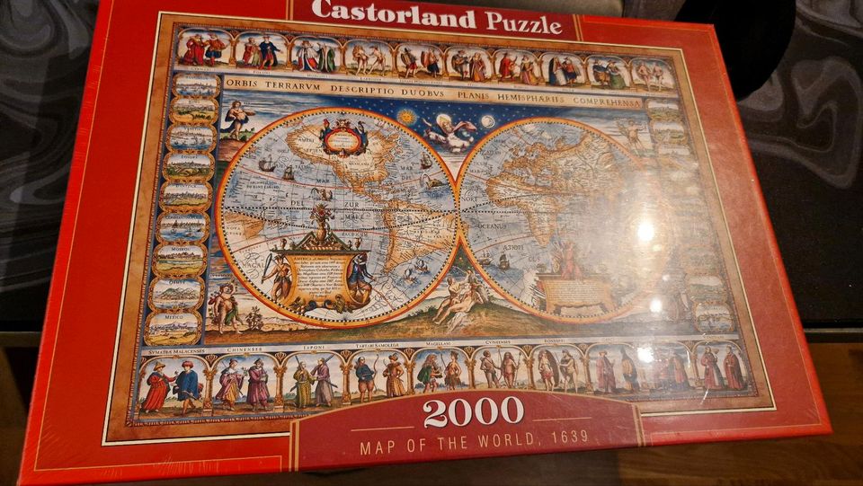 NEU: Puzzle Castorland - Map of the World, 1639 in Berlin