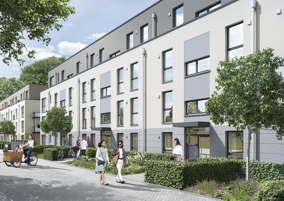 Moderne 3-Zi.-Gartenwohnung mit hoher Wohnqualität „Am Glessener Feld“ in Bergheim
