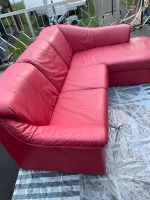 Sofa, Ecksofa, Couch rot 210x180 Bayern - Schwandorf Vorschau