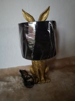 Tischleuchte Hase 42cm gold Tisch Lampe Nachttischlampe schwarz Schleswig-Holstein - Preetz Vorschau