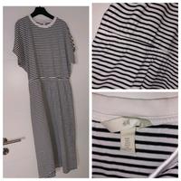 Jersykleid gestreift mit gesmokter Taille H&M Saarland - Nohfelden Vorschau