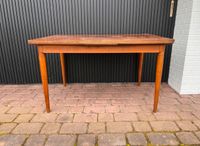 Lübke Retro Nussbaum Holz-Tisch Mid-Century ausziehbar Küche Hessen - Obertshausen Vorschau