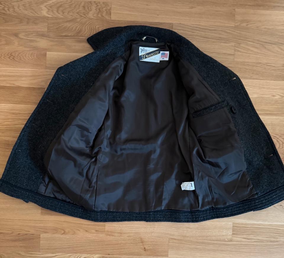 Schott Perfecto NYC Winterjacke Pea Coat Kurzmantel Japan in München