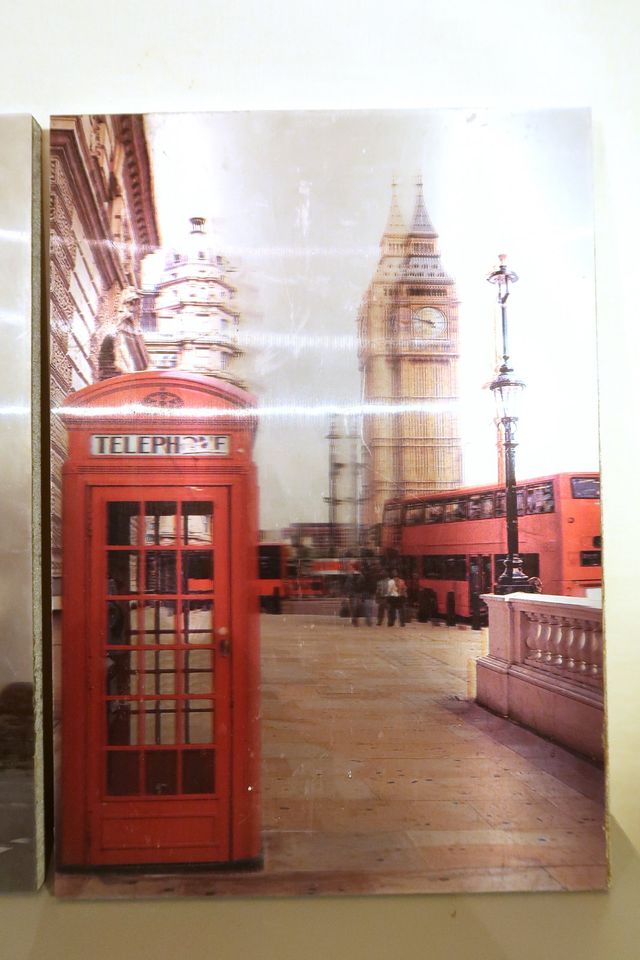 London Großbritanien Britain Lenticular 3D Leinwand Bigben in Hannover