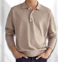 Polo-Shirt langarm Herren , beige, Größe M, NEU in OVP Bayern - Niedernberg Vorschau