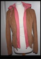 Damen Mädchen Pepe Jeans Cord Jacke mit Kapuze beige rosa s Hessen - Büttelborn Vorschau