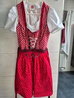 Dirndl Damen Spieth&Wensky Rot Bayern - Wegscheid Vorschau