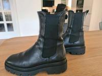 Stiefel von Tamaris in Echtleder in schwarz Brandenburg - Falkensee Vorschau