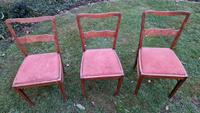 Holzstühle Retro Alt 3x Küche Esszimmer Wohnzimmer  DDR Sachsen-Anhalt - Muldestausee Vorschau