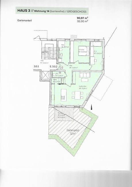 Nur noch 3 Wohnungen !!!    Kurzone 1 in Bad Füssing