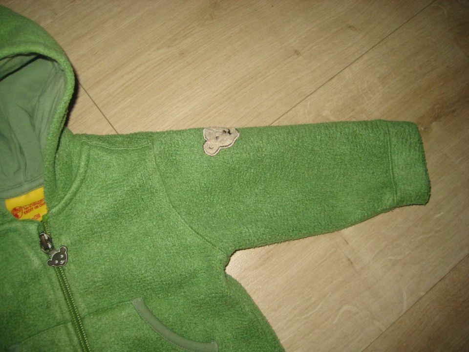 Eine Fleecejacke von Steiff in Gr. 62 in Vienenburg