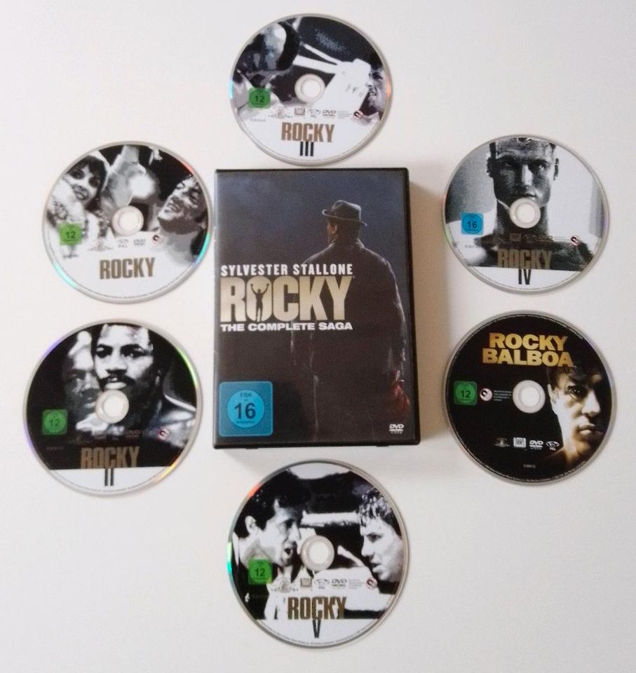 Rocky 6 DVD die komplette Saga in Groß Wittensee