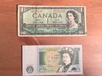 2 Banknoten Queen Elizabeth II. (Kanada, England) Thüringen - Kahla Vorschau