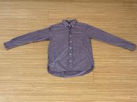 Langarm Hemd Baumwolle S Button-Down bordeaux kariert Düsseldorf - Oberkassel Vorschau