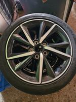 4x Original Toyota Alufelgen 17 Zoll mit Sommerreifen 225/45R17 Bayern - Rottenbuch Vorschau
