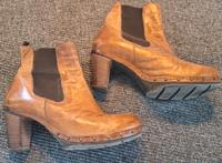 PAUL GREEN Damen Stiefeletten Clogs Stiefel echtes Leder Kiel - Holtenau Vorschau