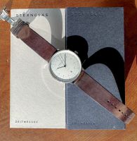 Sternglas Hamburg Automatik Uhr silber Leder braun Bayern - Lindenberg im Allgäu Vorschau