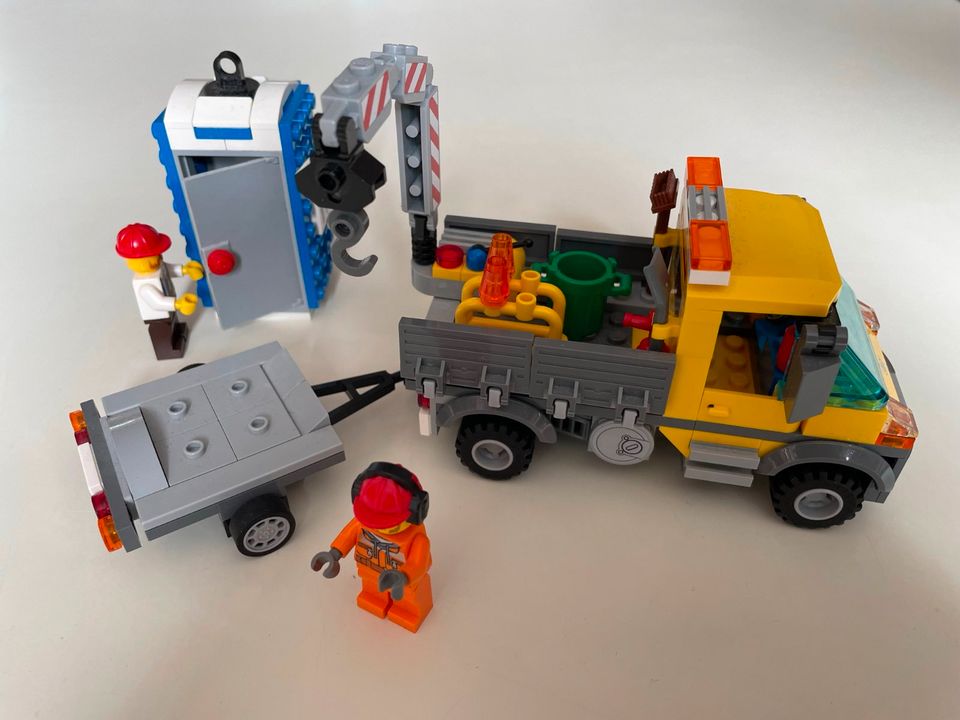 Lego 60073, Baustellentruck, vollständig mit Aufbauanleitung in Hamburg