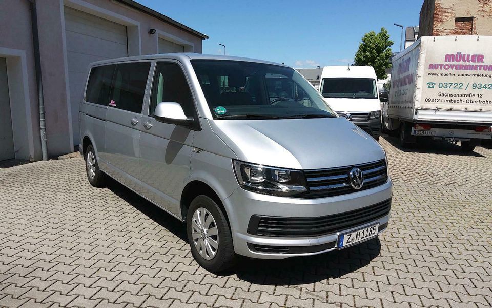 Kleinbus VW T6 Caravelle mieten / Chemnitz Glauchau Meerane in Limbach-Oberfrohna