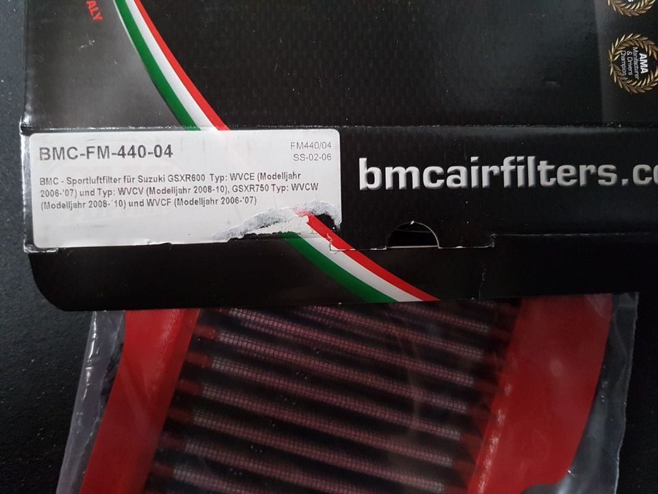 BMC Motorrad Luftfilter Nr. FM440/04 Suzuki GSX-R 600 / 750 in Bad Lippspringe